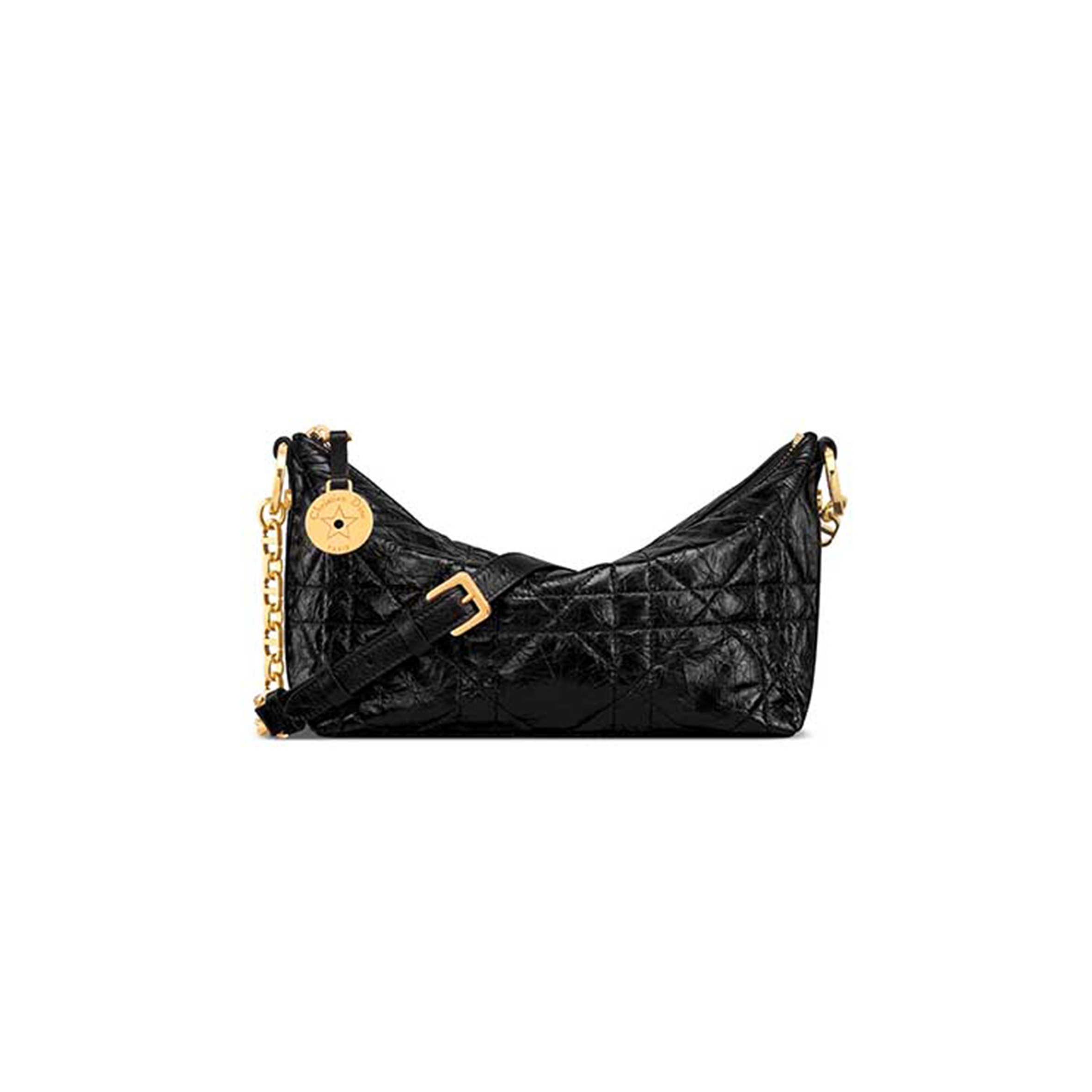 DIOR DIORSTAR HOBO BAG WITH CHAIN S3202UNIO_M900 (28.5*14.5*10cm)